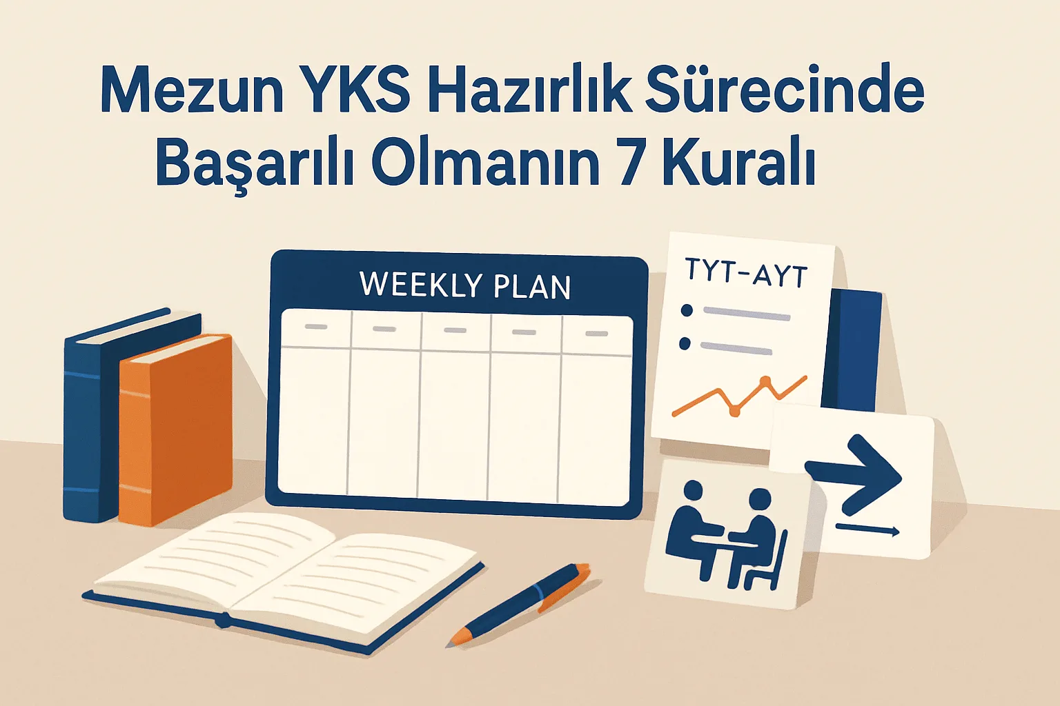 Mezun YKS Hazırlık Sürecinde Başarılı Olmanın 7 Kuralı
